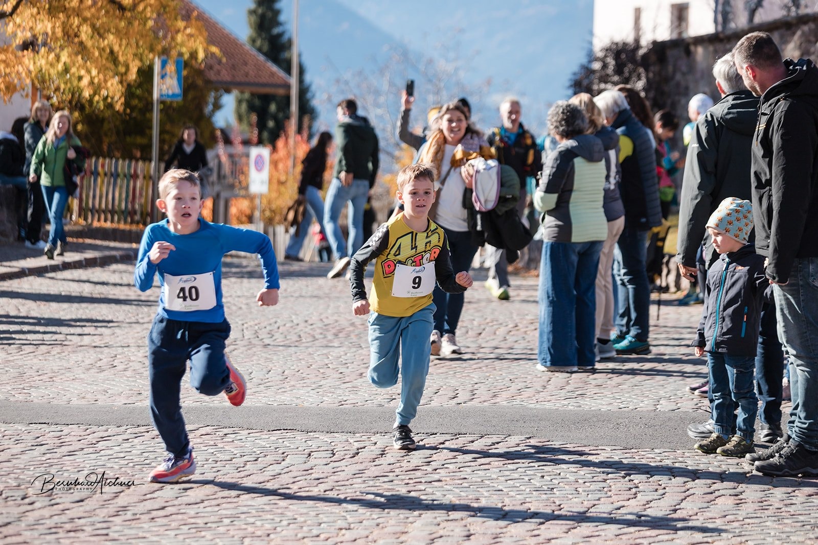 Corsa bambini alla Nordic Uphill a Verano